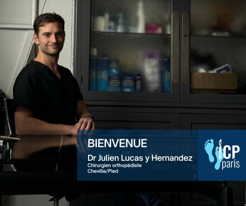 Docteur Julien Lucas y Hernandez, chirurgien orthopédiste et traumatologue à l'ICP Paris 