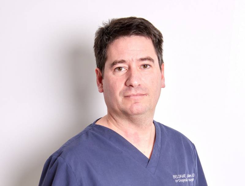 Docteur Julien Beldame, chirurgien orthopédiste à l'ICP Paris