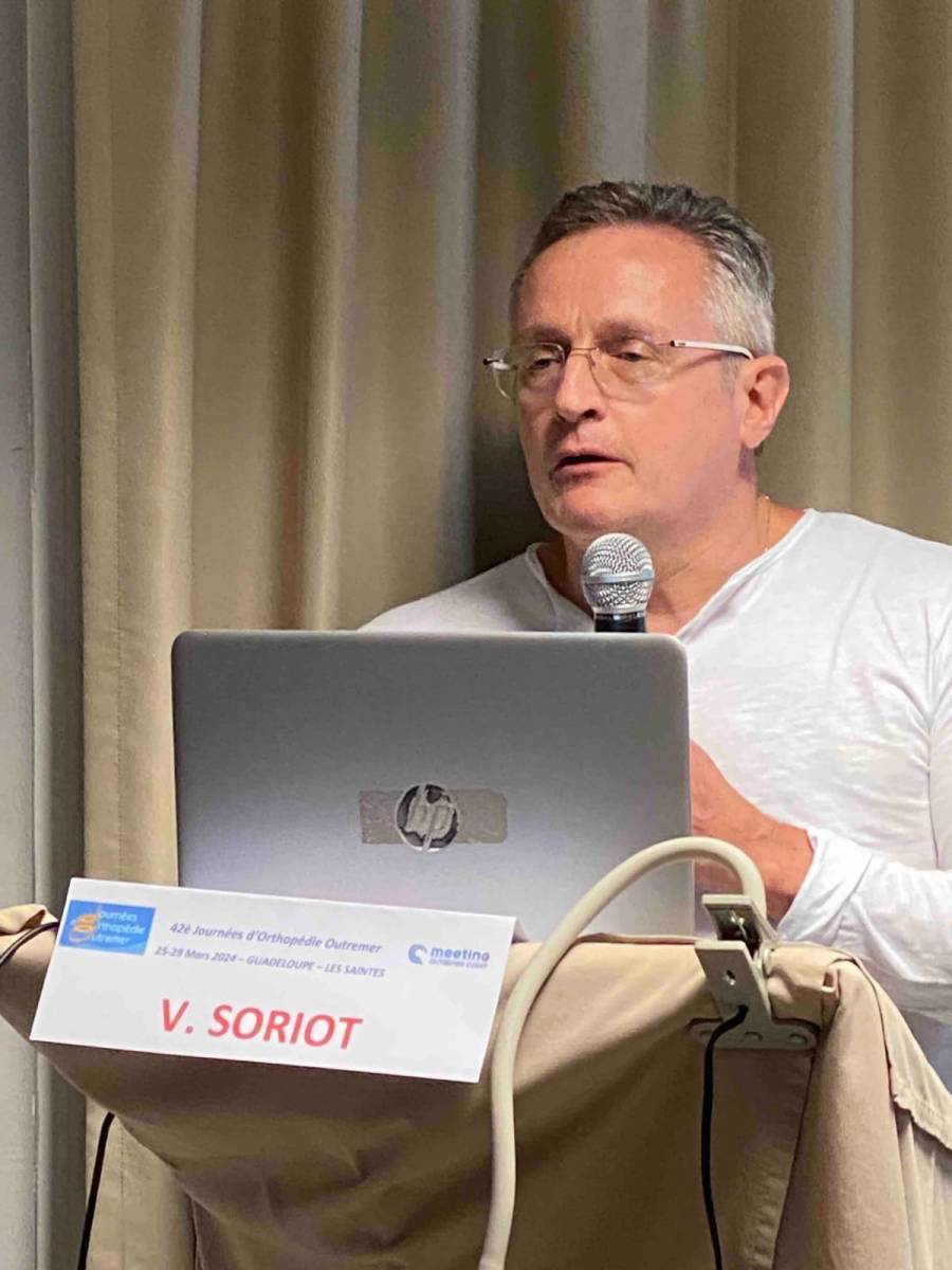 Docteur Vincent Soriot, algologue à l'ICP Paris